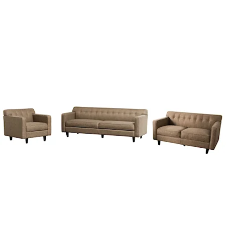 Sofa Loveseat & Chair 3PC Set